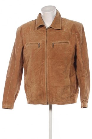 Herren Lederjacke Angelo Litrico, Größe XL, Farbe Beige, Preis € 30,99