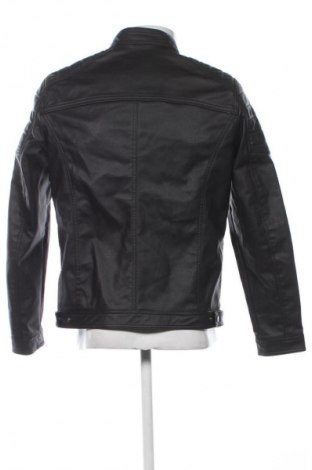Herren Lederjacke Jack & Jones, Größe L, Farbe Schwarz, Preis € 83,99