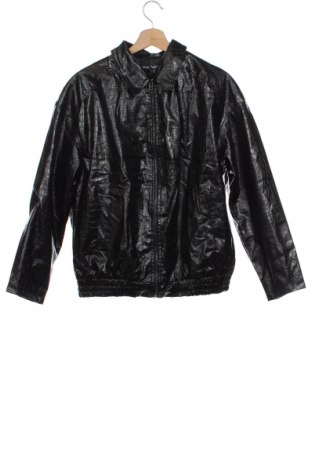 Herren Lederjacke SHEIN, Größe XS, Farbe Schwarz, Preis € 34,99
