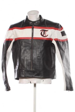 Męska skórzana kurtka Tommy Jeans, Rozmiar L, Kolor Kolorowy, Cena 2 824,99 zł