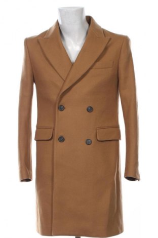 Herrenmantel Mango, Größe S, Farbe Beige, Preis € 55,75