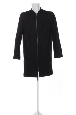 Мъжко палто Topman, Размер M, Цвят Черен, Цена 78,99 лв.