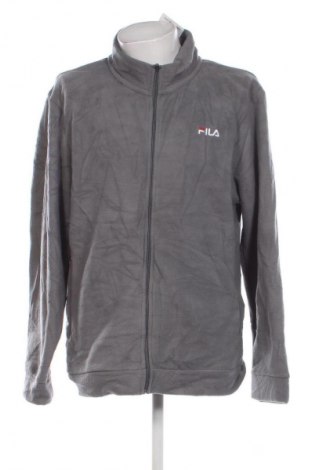 Ανδρικό μπουφάν fleece FILA, Μέγεθος XXL, Χρώμα Γκρί, Τιμή 35,99 €