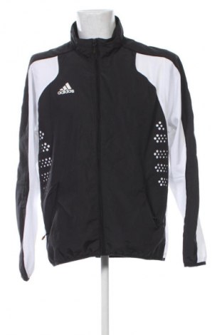 Ανδρική αθλητική ζακέτα Adidas, Μέγεθος XXL, Χρώμα Μαύρο, Τιμή 24,55 €