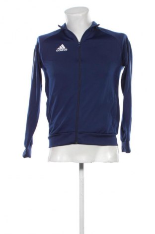 Ανδρική αθλητική ζακέτα Adidas, Μέγεθος S, Χρώμα Μπλέ, Τιμή 30,99 €