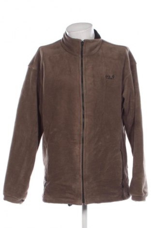 Męska bluza sportowa Jack Wolfskin, Rozmiar XXL, Kolor Brązowy, Cena 63,99 zł
