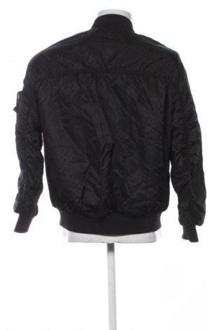 Férfi dzseki Bershka, Méret M, Szín Fekete, Ár 7 184 Ft