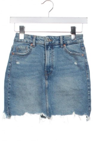Sukně Bershka, Velikost XXS, Barva Modrá, Cena  469,00 Kč