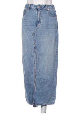 Fustă Stradivarius, Mărime M, Culoare Albastru, Preț 77,17 Lei