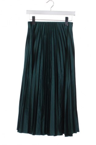 Φούστα Zara, Μέγεθος XS, Χρώμα Πράσινο, Τιμή 14,00 €
