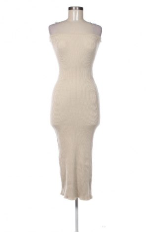 Šaty  Bershka, Velikost S, Barva Béžová, Cena  371,00 Kč