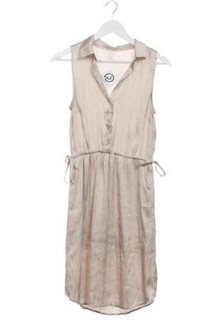 Kleid H&M, Größe XS, Farbe Beige, Preis 14,83 €