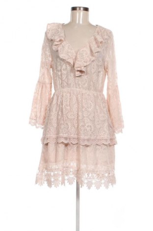 Kleid Made In Italy, Größe M, Farbe Aschrosa, Preis € 14,91