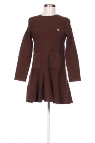 Kleid Zara, Größe M, Farbe Braun, Preis 31,71 €