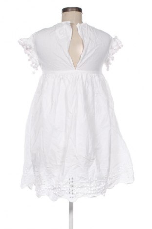 Kleid Zara, Größe XS, Farbe Weiß, Preis 13,80 €