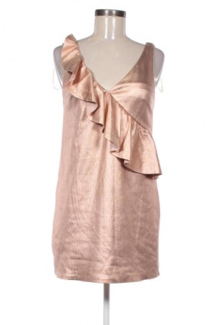 Kleid Zara Trafaluc, Größe XS, Farbe Golden, Preis € 24,49