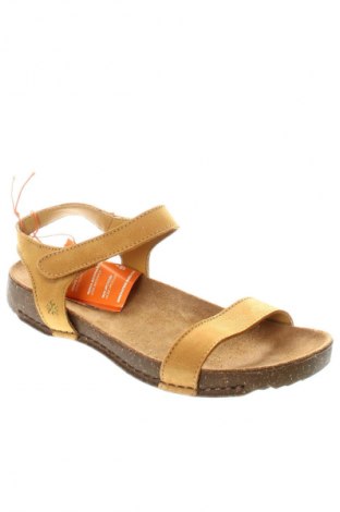 Sandały Art Shoes, Rozmiar 38, Kolor Żółty, Cena 539,99 zł