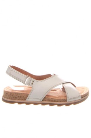 Сандали Clarks, Размер 42, Цвят Бял, Цена 203,32 лв.
