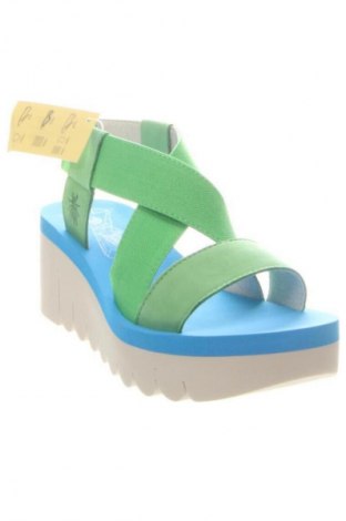 Sandalen Fly London, Größe 37, Farbe Grün, Preis 194,99 €