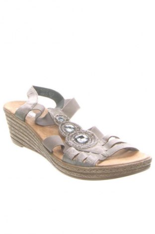 Sandalen Rieker, Größe 40, Farbe Grau, Preis 39,99 €