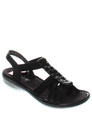 Sandalen Rieker, Größe 40, Farbe Schwarz, Preis 51,99 €
