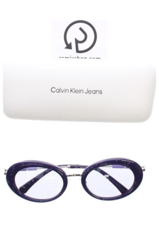 Okulary przeciwsłoneczne Calvin Klein Jeans, Kolor Fioletowy, Cena 423,68 zł