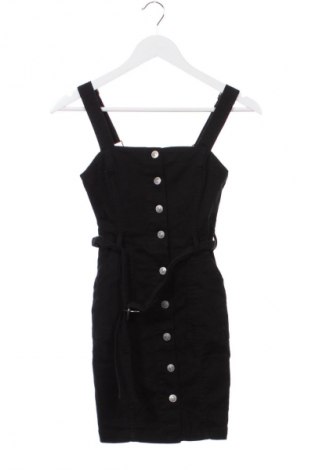 Latzkleid H&M Divided, Größe XS, Farbe Schwarz, Preis 14,83 €
