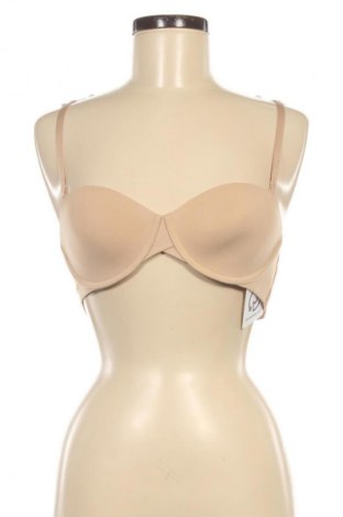 Сутиен Calvin Klein, Размер S, Цвят Бежов, Цена 33,99 лв.