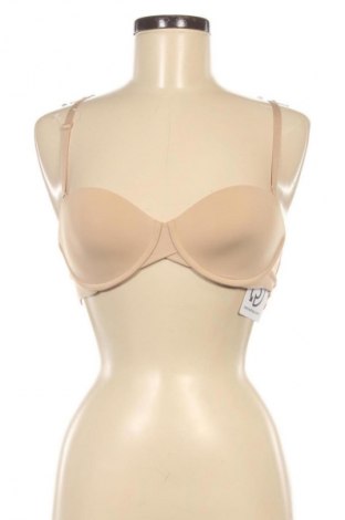 Сутиен Calvin Klein, Размер S, Цвят Бежов, Цена 33,99 лв.