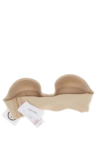 Сутиен Calvin Klein, Размер XS, Цвят Бежов, Цена 26,99 лв.