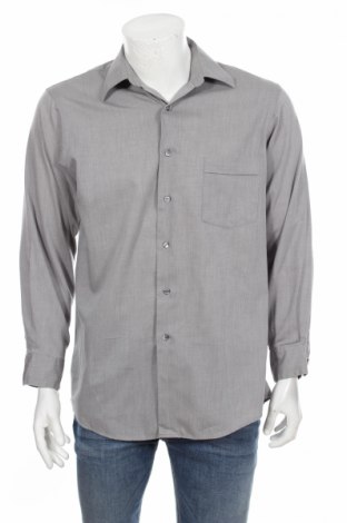 Мъжка риза Van Heusen, Размер L, Цвят Сив, Цена 24,00 лв.