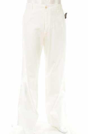 Мъжки панталон John Varvatos, Размер M, Цвят Бял, Цена 344,00 лв.
