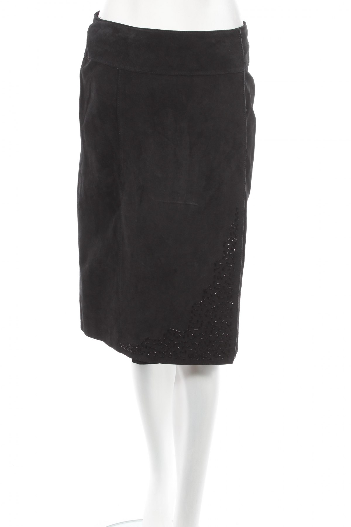 Kožená sukňa  Auluna, Veľkosť S, Farba Čierna, Cena  80,93 €