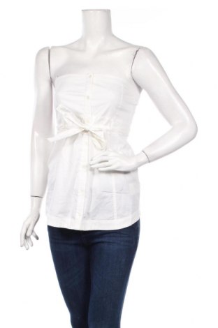 Дамска риза Calliope, Размер M, Цвят Бял, 97% памук, 3% еластан, Цена 9,23 лв.