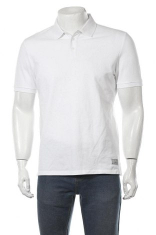 Мъжка тениска Q/S by S.Oliver, Размер L, Цвят Бял, Памук, Цена 19,20 лв.