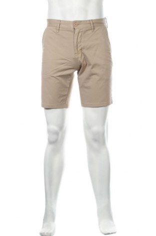 Мъжки къс панталон Minimum, Размер S, Цвят Бежов, 97% памук, 3% еластан, Цена 53,40 лв.