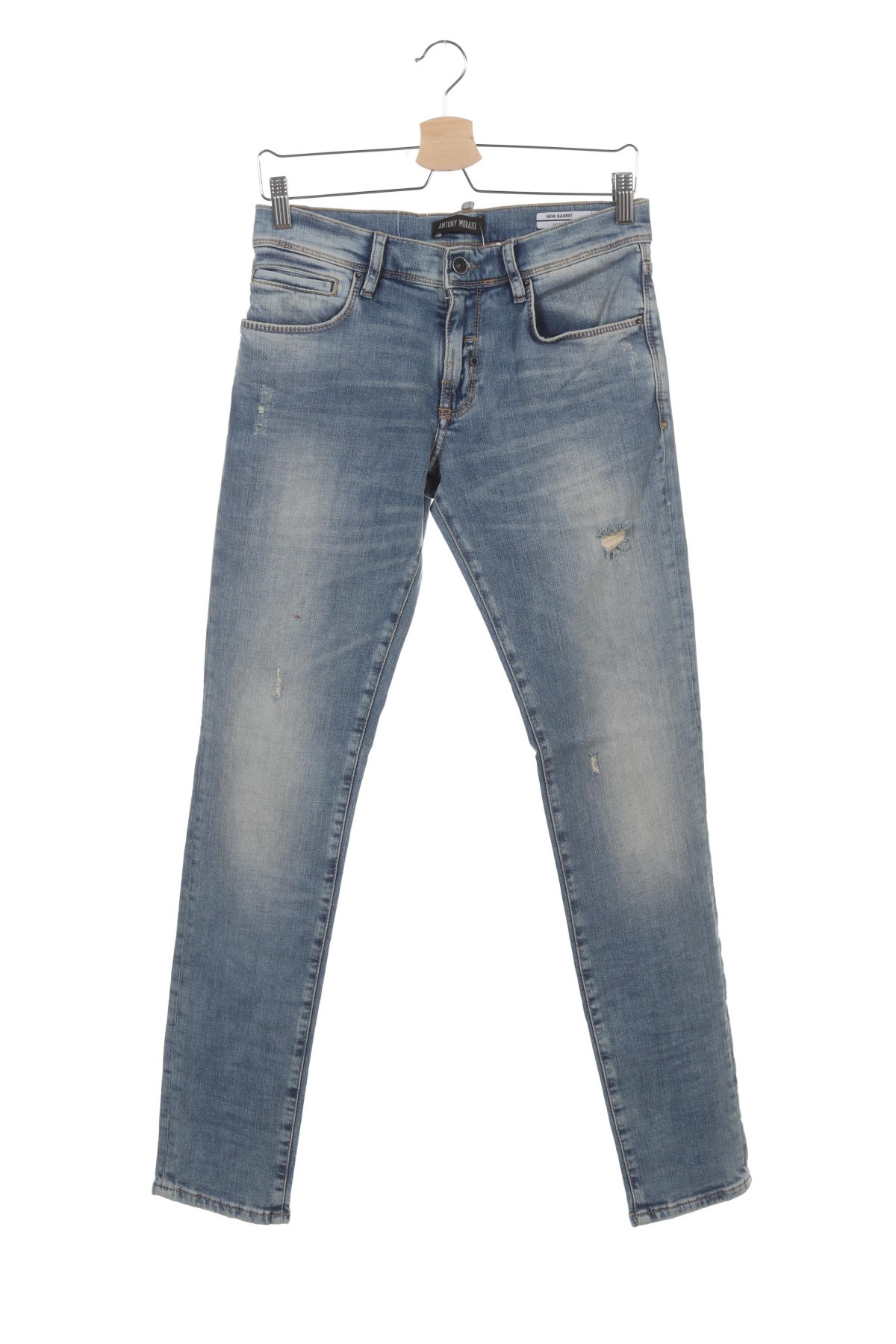 Pánské džíny  Antony Morato, Velikost S, Barva Modrá, 98% bavlna, 2% elastan, Cena  659,00 Kč