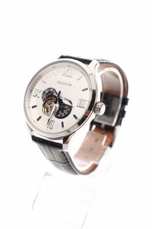 Часовник Heritor, Цвят Черен, Естествена кожа, метал, Цена 609,50 лв.
