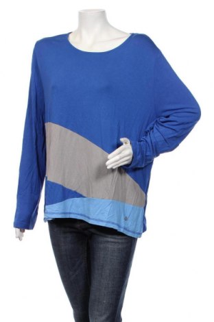 Γυναικεία μπλούζα Gina Laura, Μέγεθος XL, Χρώμα Μπλέ, 95% βισκόζη, 5% ελαστάνη, Τιμή 15,28 €