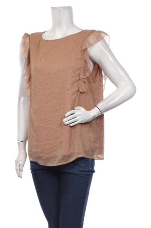 Γυναικεία μπλούζα Saint Tropez, Μέγεθος L, Χρώμα  Μπέζ, Τιμή 17,32 €