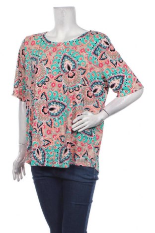 Дамска блуза W. Lane, Размер XL, Цвят Многоцветен, Вискоза, еластан, Цена 13,65 лв.