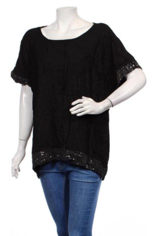 Дамска блуза W. Lane, Размер M, Цвят Черен, Вискоза, Цена 13,65 лв.