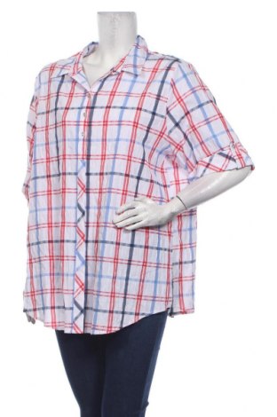 Дамска риза Allison Daley, Размер XL, Цвят Многоцветен, 51% памук, 48% полиестер, 1% еластан, Цена 15,37 лв.