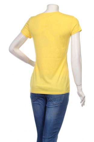 Γυναικείο t-shirt Tom Tailor, Μέγεθος S, Χρώμα Κίτρινο, Βαμβάκι, Τιμή 15,20 €