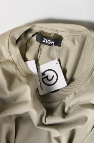 Γυναικείο t-shirt Zign, Μέγεθος S, Χρώμα Πράσινο, Βαμβάκι, Τιμή 9,47 €