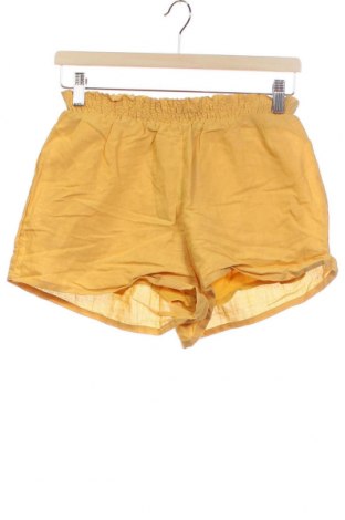 Дамски къс панталон All About Eve, Размер XS, Цвят Жълт, Лен, Цена 15,16 лв.