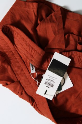 Γυναικείο κοντό παντελόνι ONLY, Μέγεθος L, Χρώμα Πορτοκαλί, 100% βαμβάκι, Τιμή 22,81 €