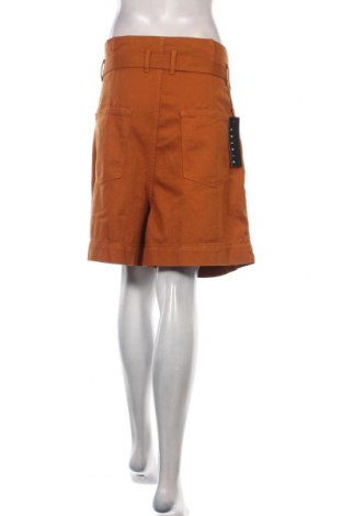 Γυναικείο κοντό παντελόνι Sisley, Μέγεθος XL, Χρώμα Καφέ, Βαμβάκι, Τιμή 15,31 €