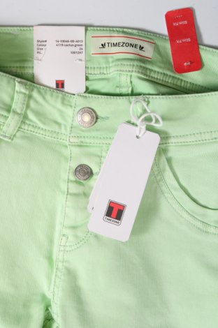 Γυναικείο κοντό παντελόνι Timezone, Μέγεθος XS, Χρώμα Πράσινο, 58% μοντάλ, 39% βαμβάκι, 3% ελαστάνη, Τιμή 15,31 €
