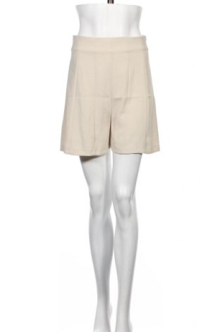 Γυναικείο κοντό παντελόνι Zara, Μέγεθος S, Χρώμα Εκρού, Πολυεστέρας, Τιμή 21,65 €